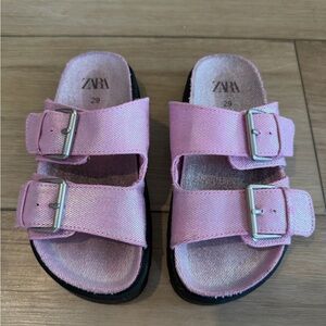 Zara Kids Pink Sandals
